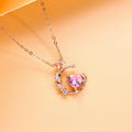 Pink Moon necklace