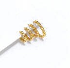 Mini Chain Hoop Earrings