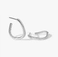 Asymmetrical Hoop Earrings