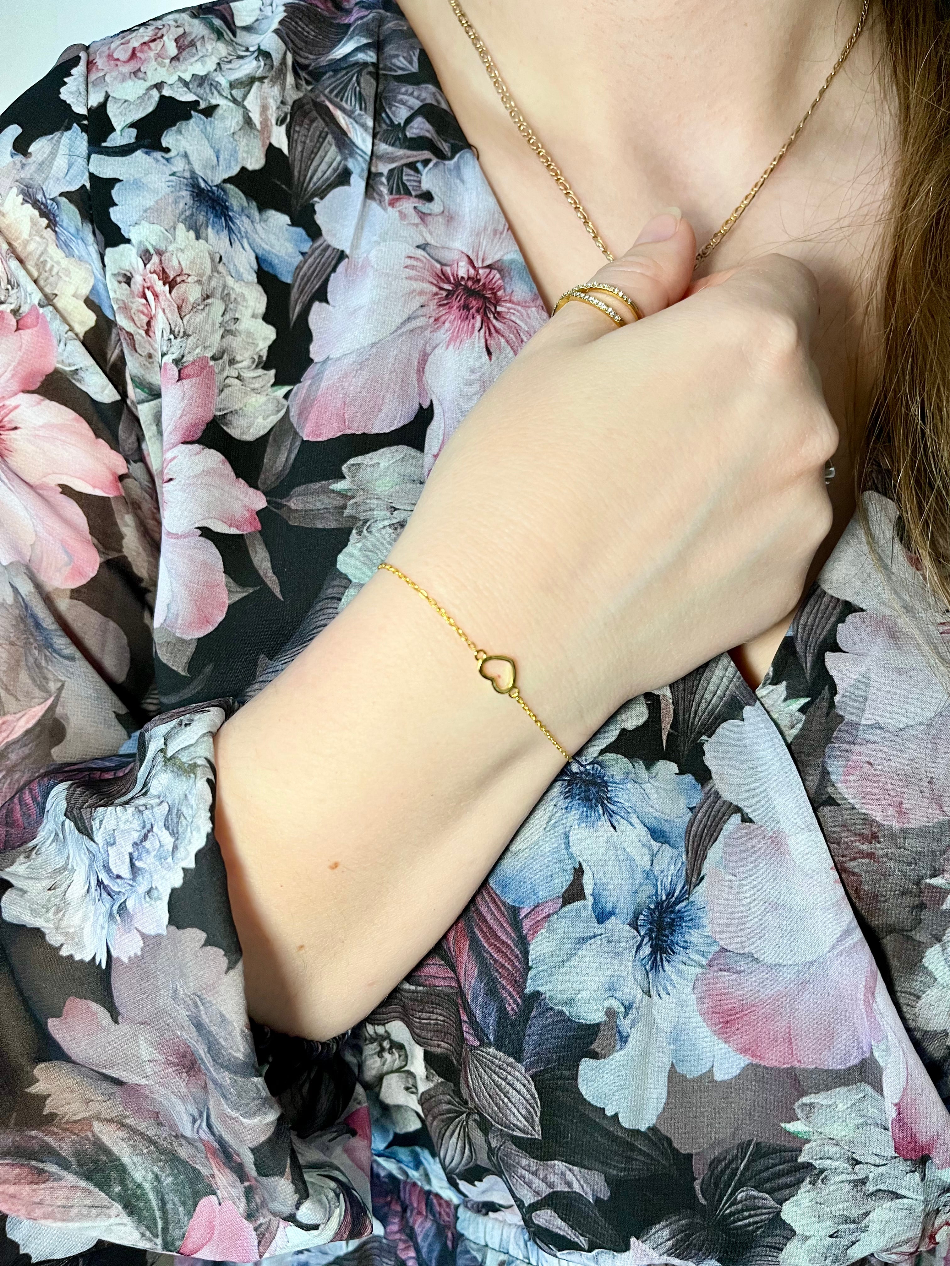 Dainty Heart Bracelet