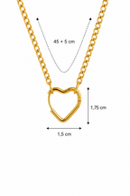 Loo oma charm (ripats) kaelakee kuldne