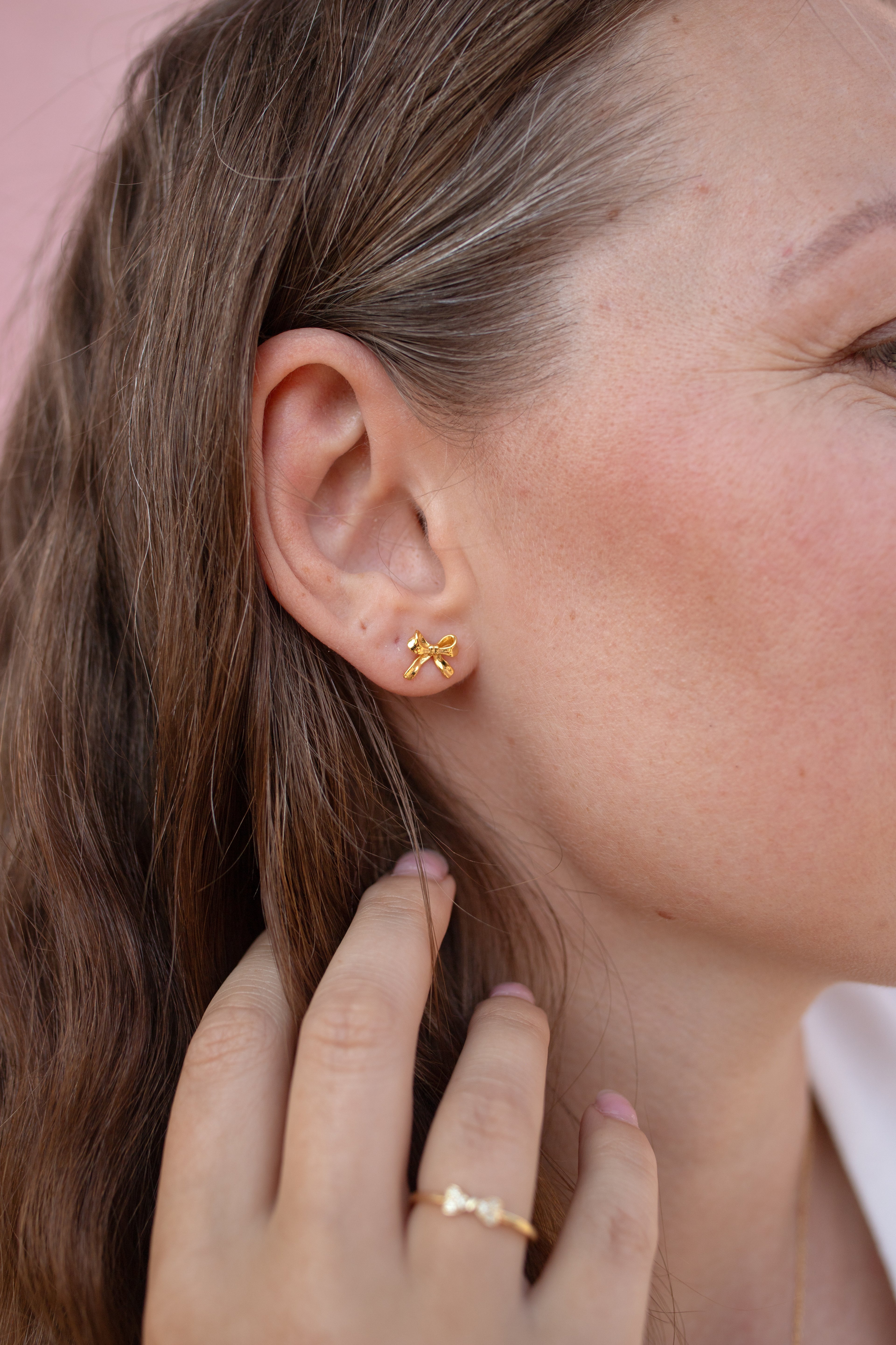 Bow Tie stud earrings