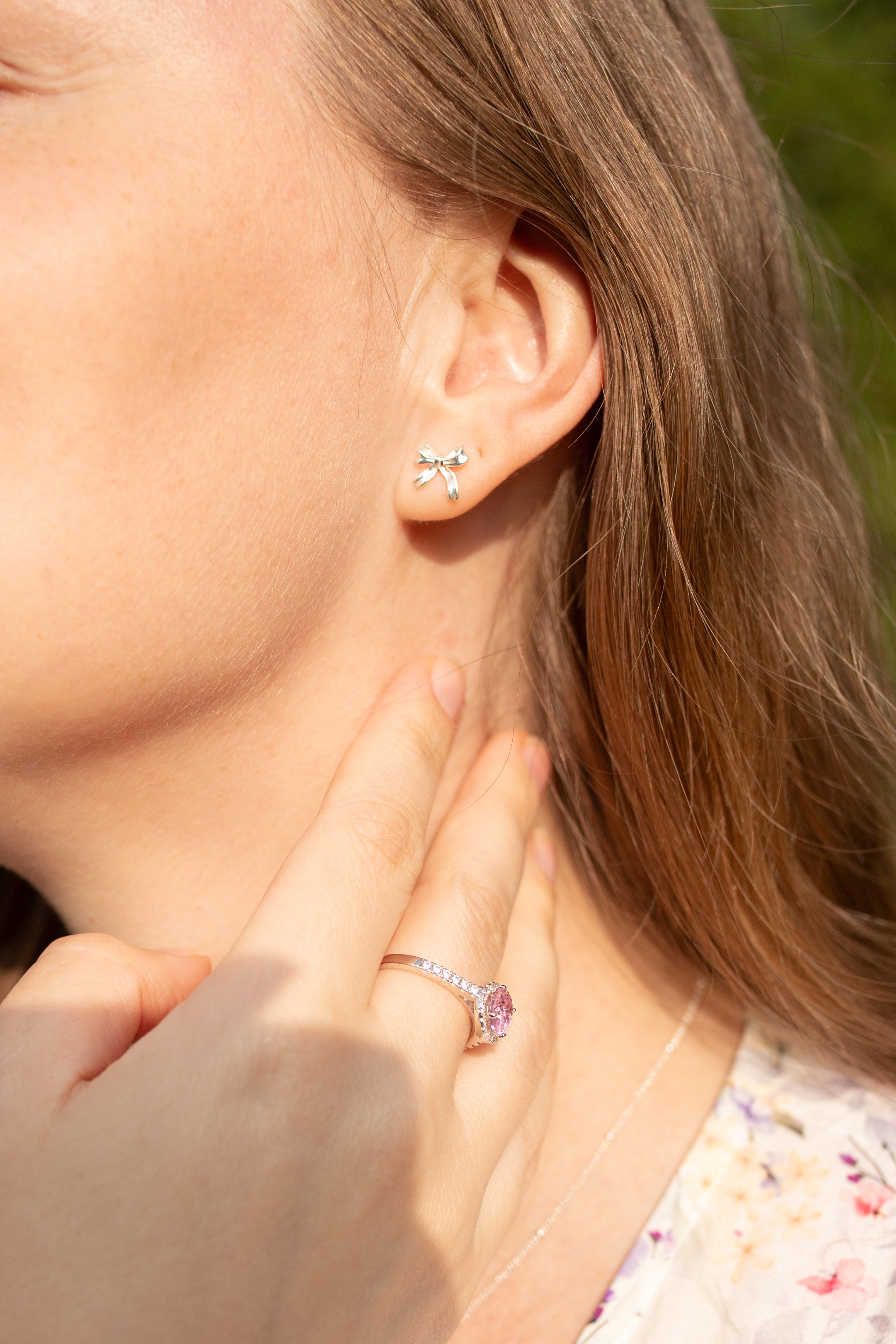 Bow Tie stud earrings