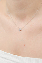 Delicate Clover Pendant Necklace