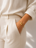 925 Sterling Silver Paperclip Bracelet