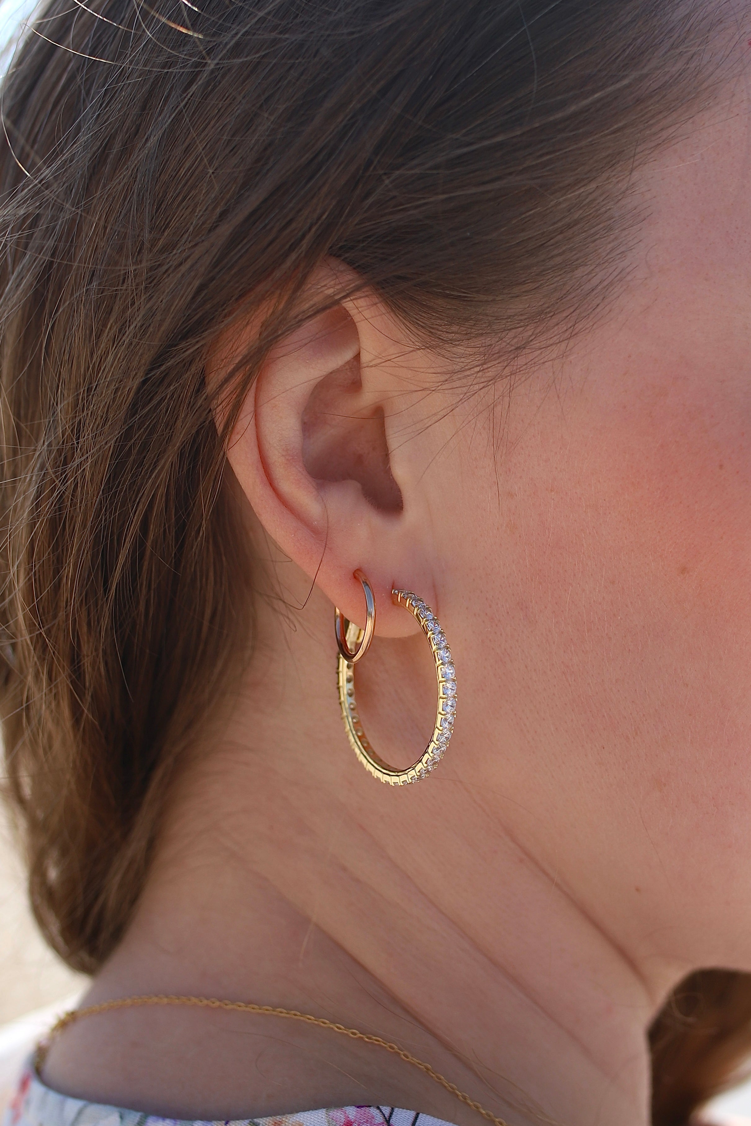Hoop earrings Selene