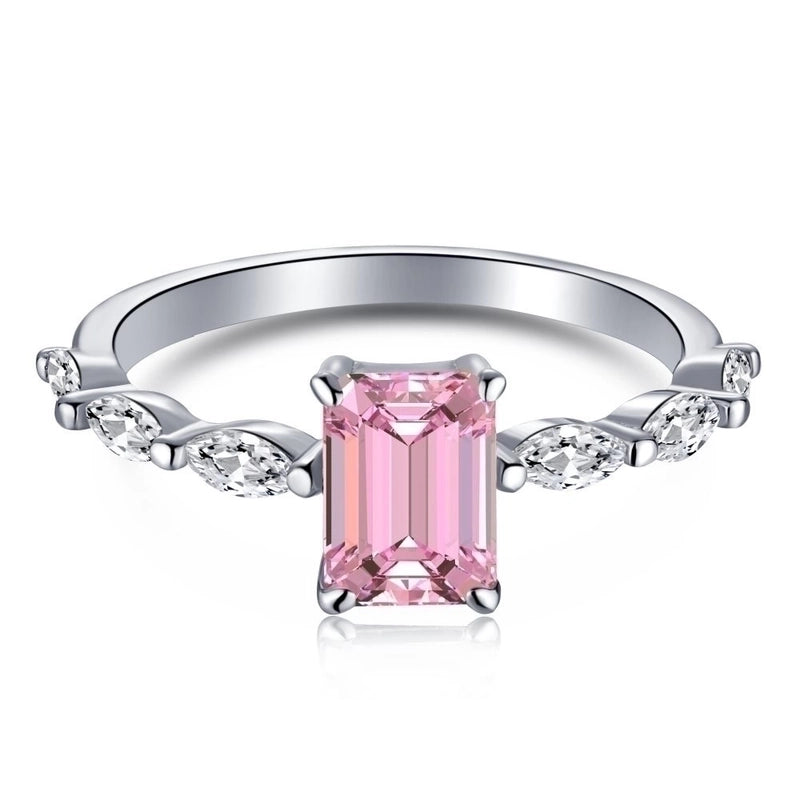 Statement Ring with Bold Square Stone