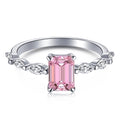 Statement Ring with Bold Square Stone