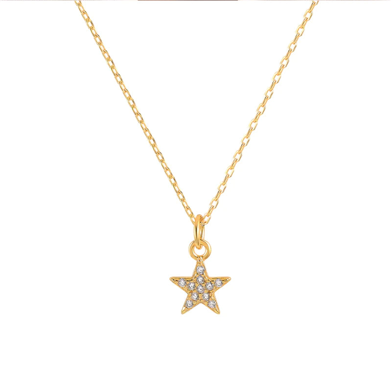 Minimal Star Charm Necklace